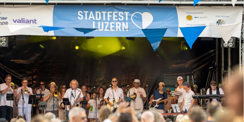 Der Start des Stadtfest 2025 Luzern ist gelungen